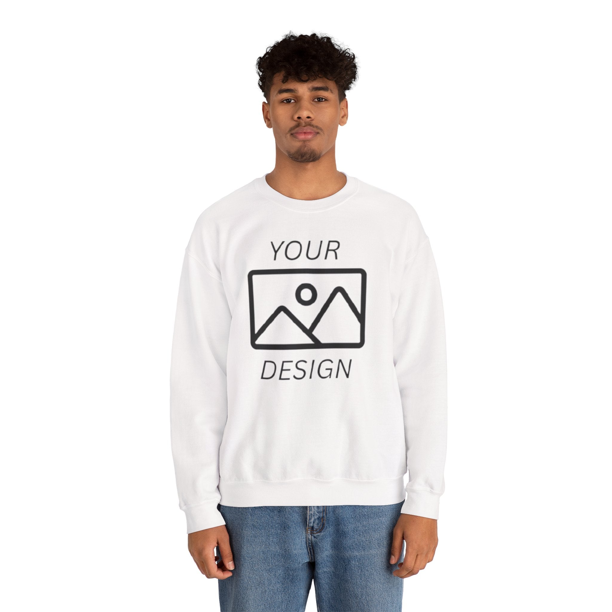 Crewneck Sweatshirt — Classic Blank Design Pullover