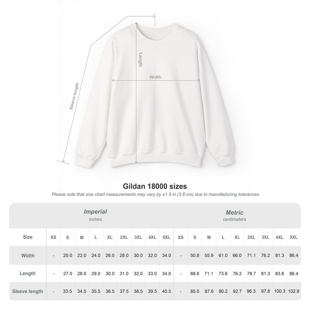 Crewneck Sweatshirt — Classic Blank Design Pullover