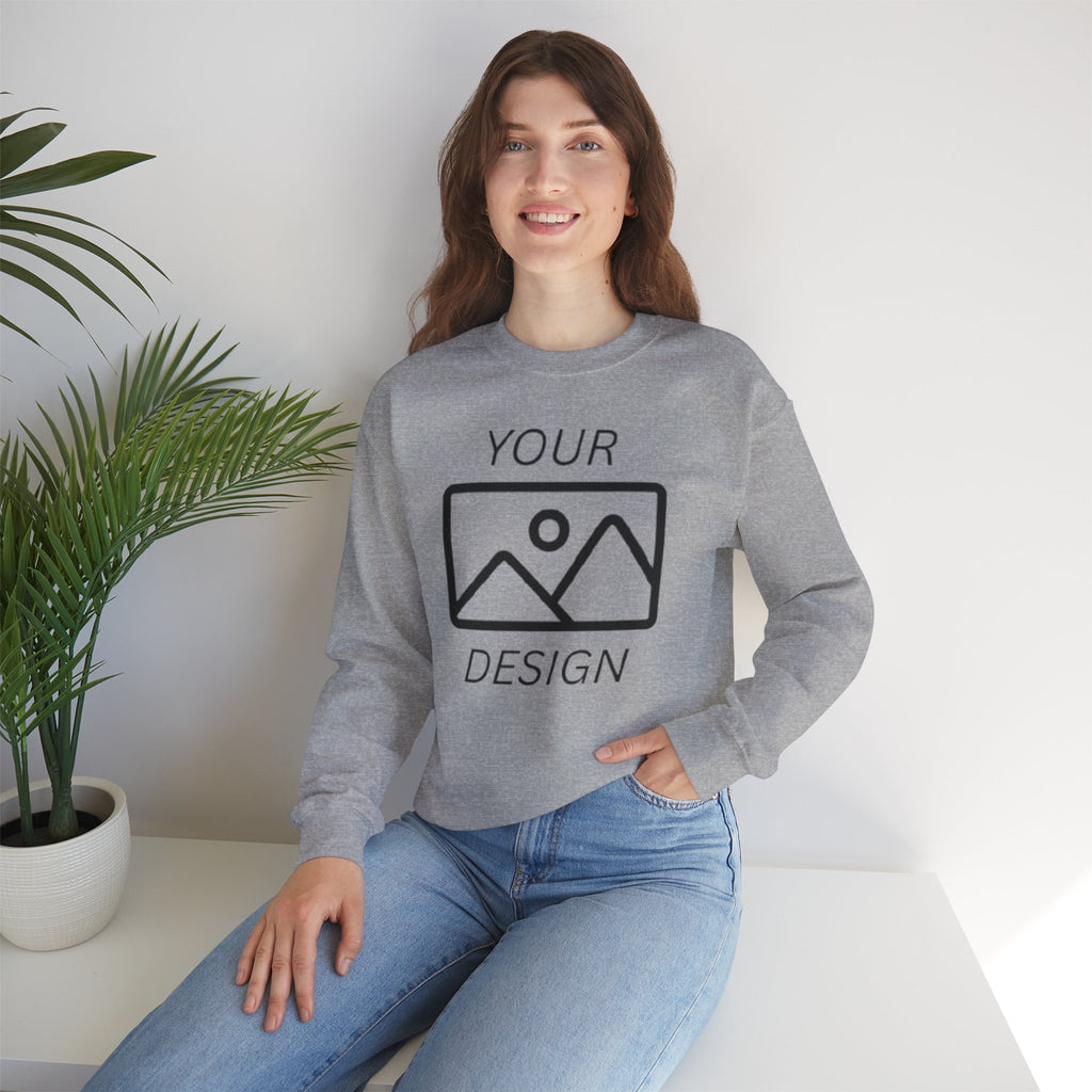 Crewneck Sweatshirt — Classic Blank Design Pullover