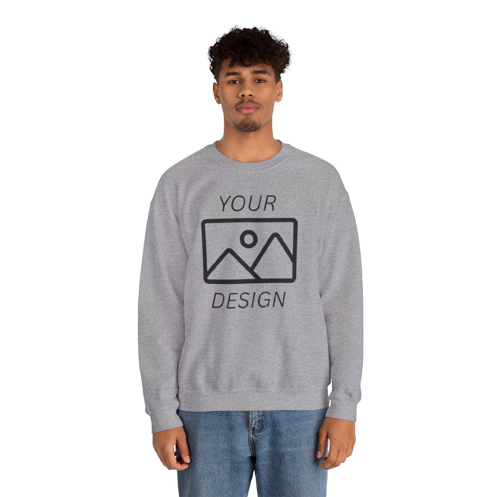 Crewneck Sweatshirt — Classic Blank Design Pullover