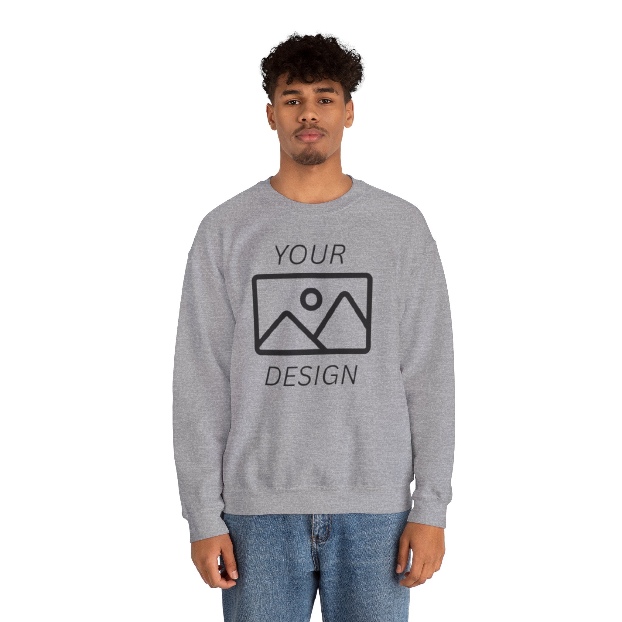 Crewneck Sweatshirt — Classic Blank Design Pullover