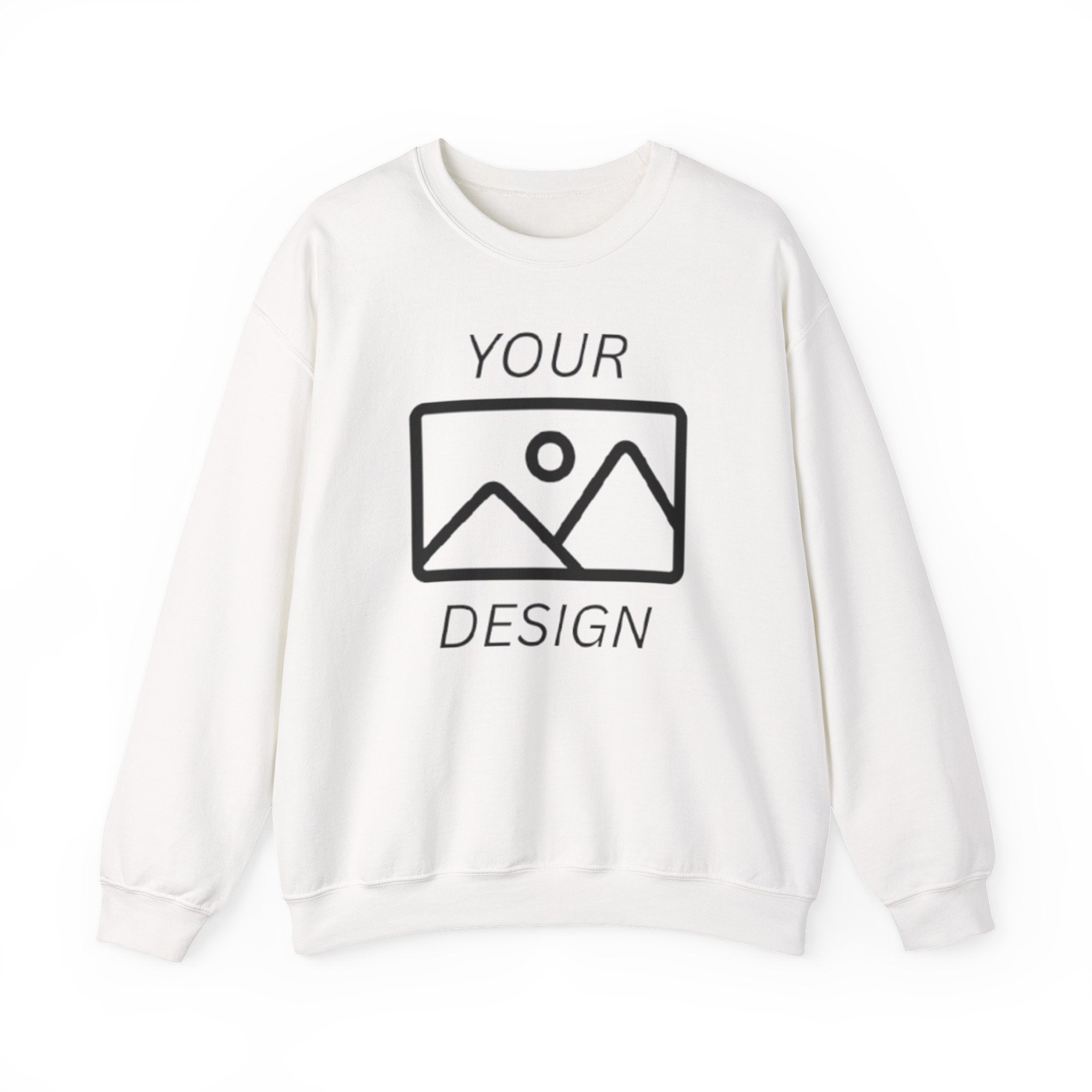 Crewneck Sweatshirt — Classic Blank Design Pullover