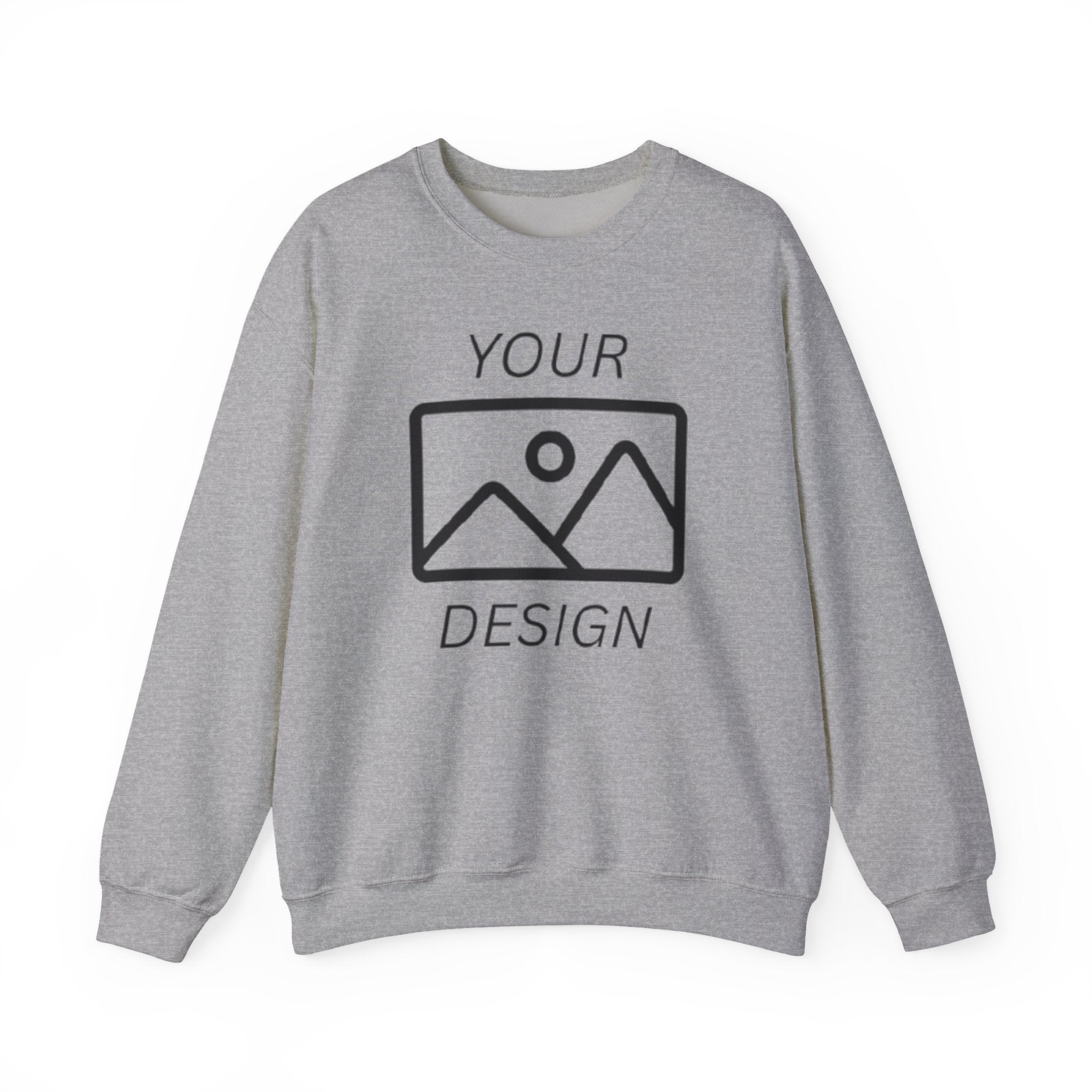 Crewneck Sweatshirt — Classic Blank Design Pullover