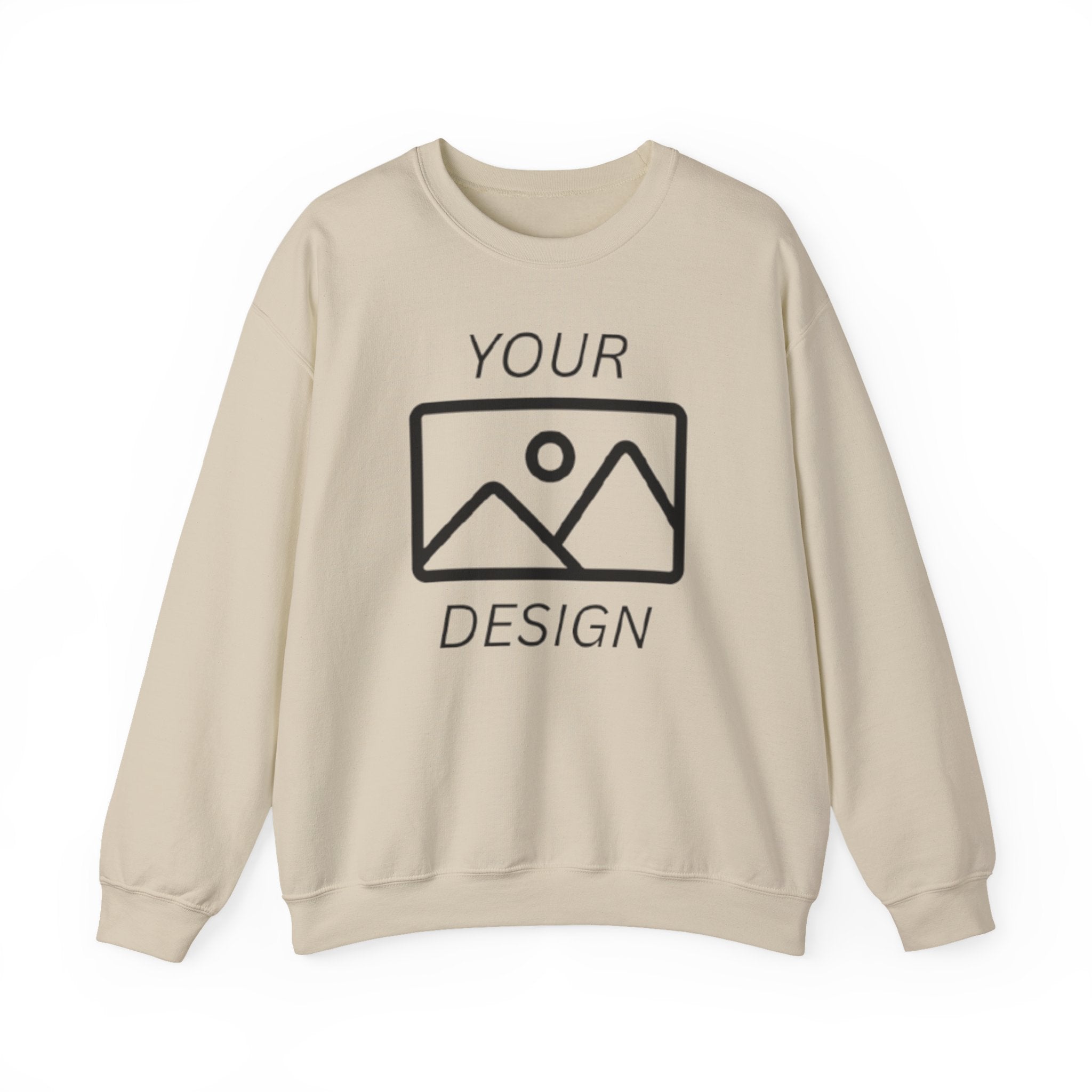 Crewneck Sweatshirt — Classic Blank Design Pullover