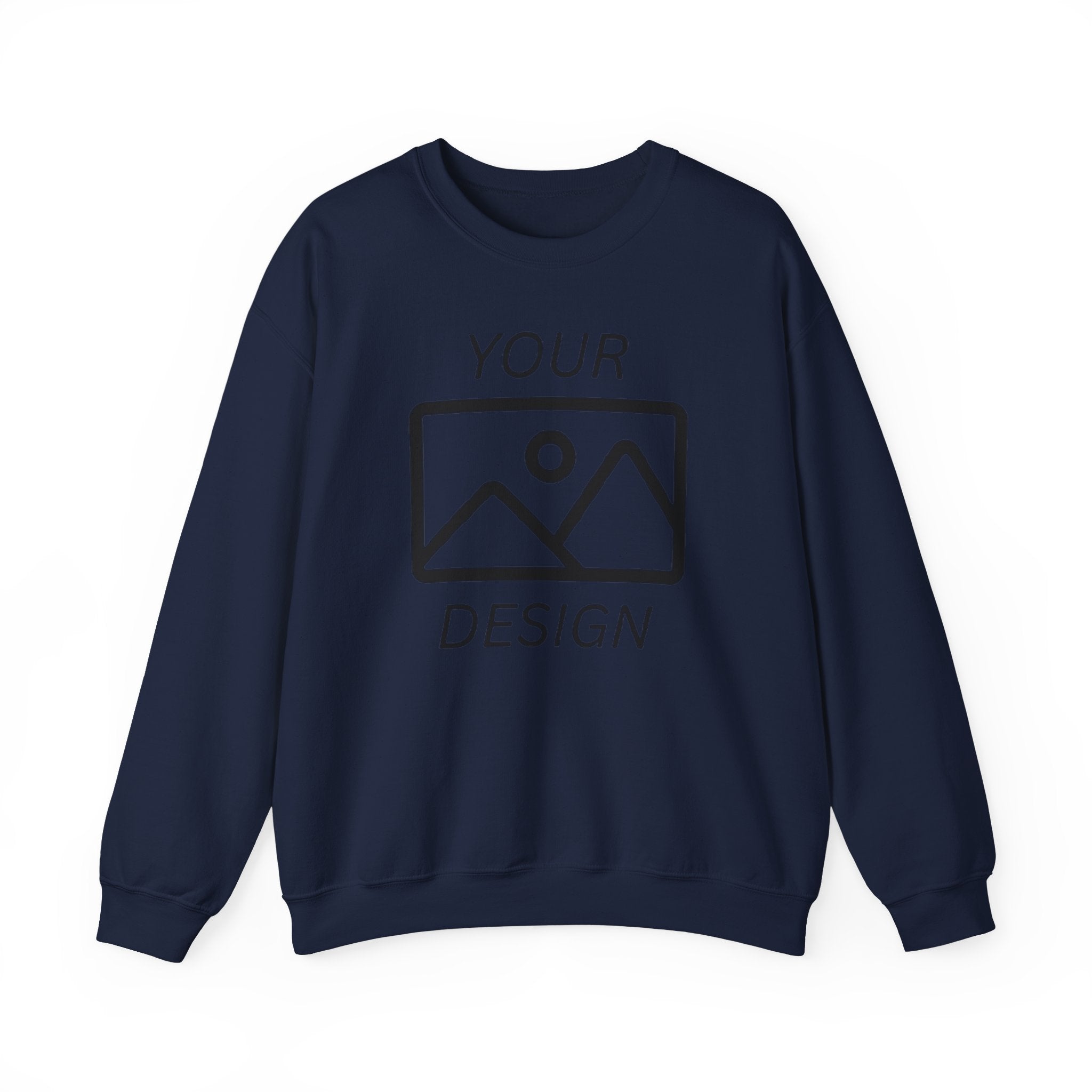 Crewneck Sweatshirt — Classic Blank Design Pullover