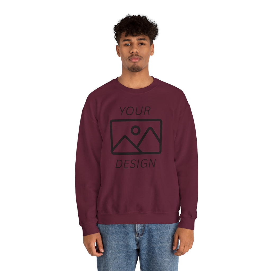 Crewneck Sweatshirt — Classic Blank Design Pullover
