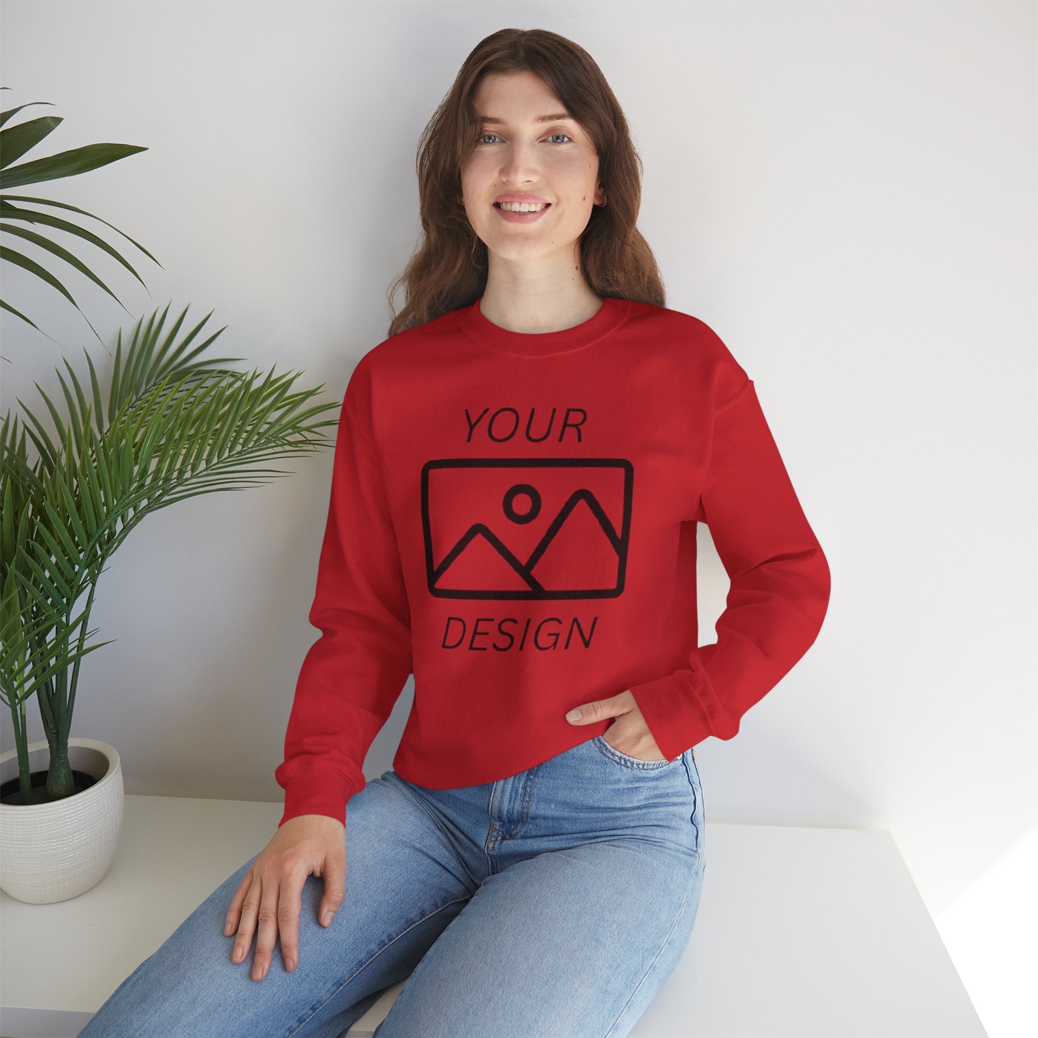 Crewneck Sweatshirt — Classic Blank Design Pullover