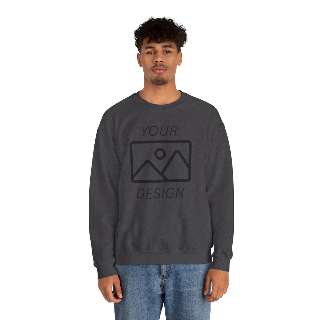 Crewneck Sweatshirt — Classic Blank Design Pullover