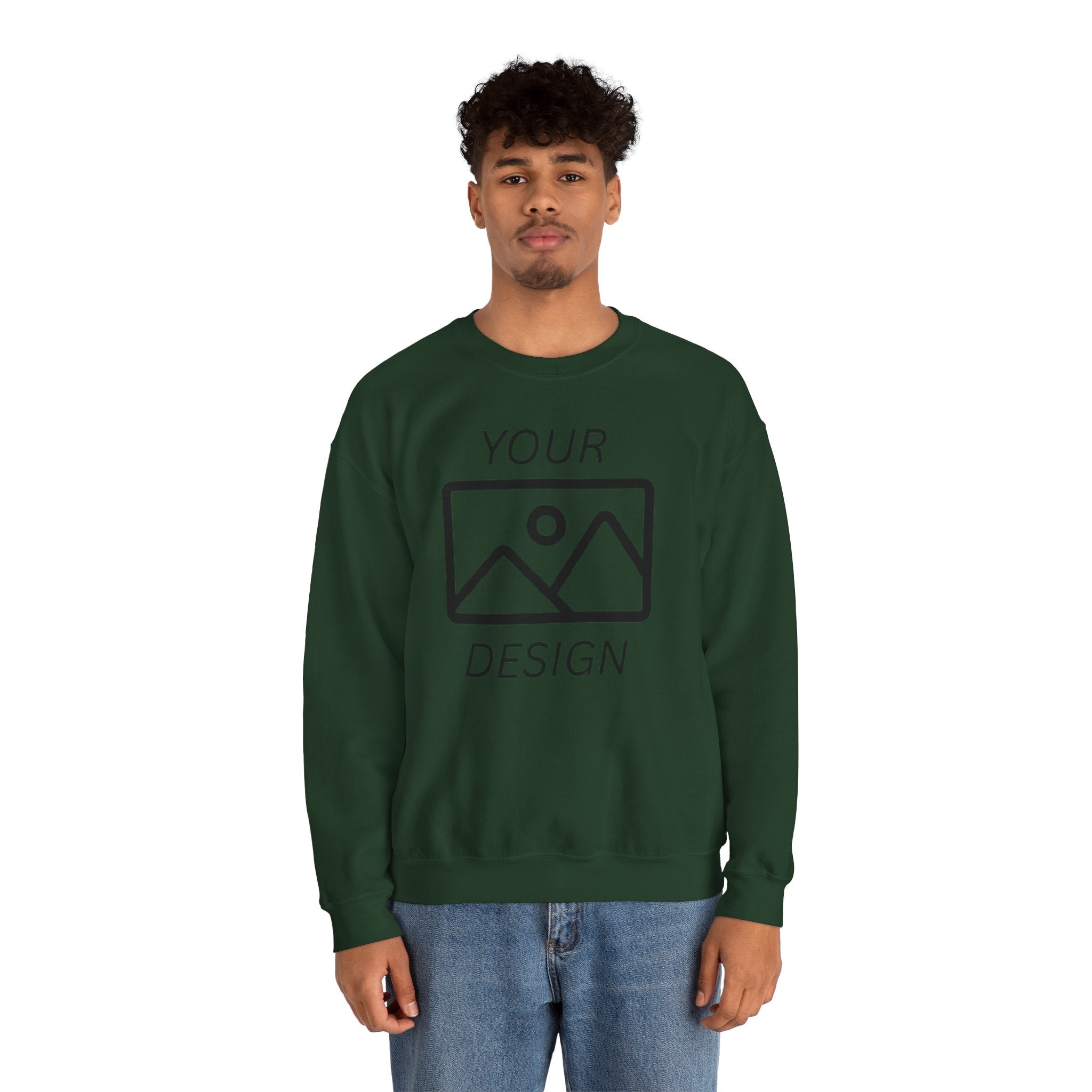 Crewneck Sweatshirt — Classic Blank Design Pullover