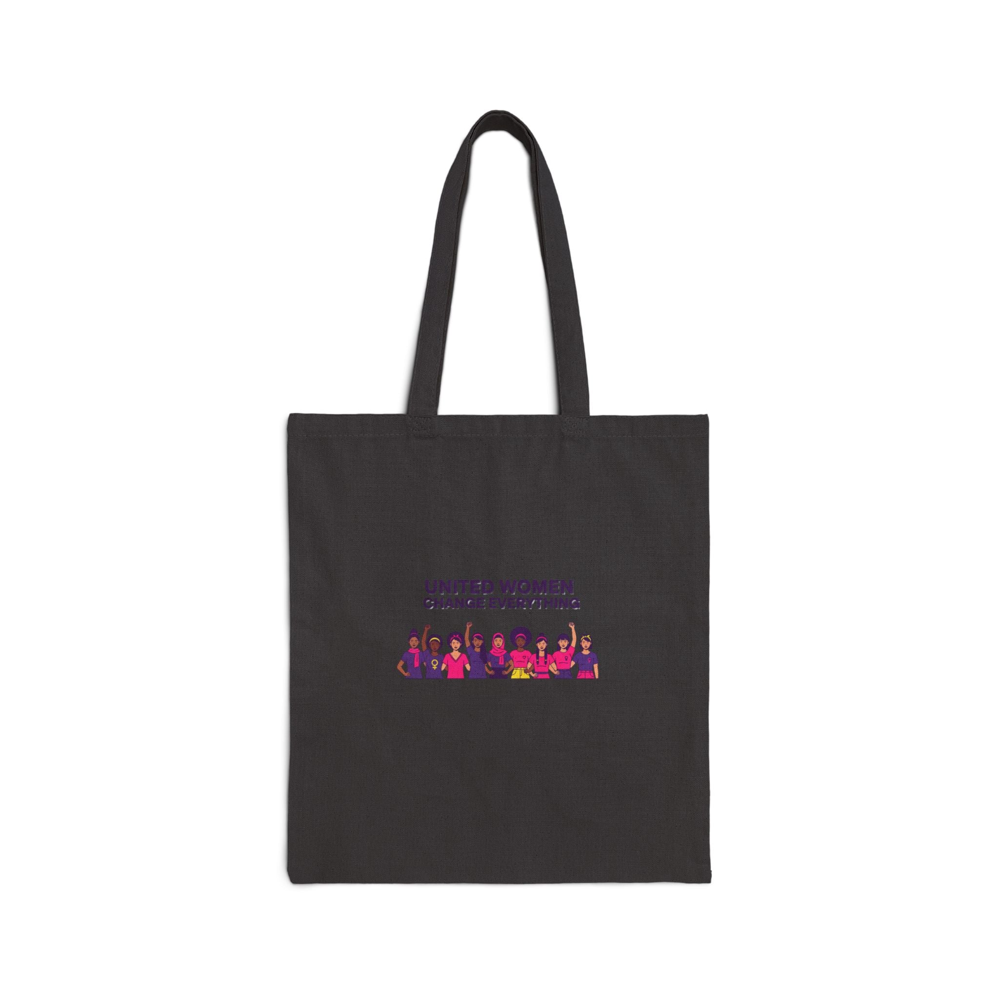 United Women Change Everything Tote, IWD Feminist Slogan, Equality Empowerment
