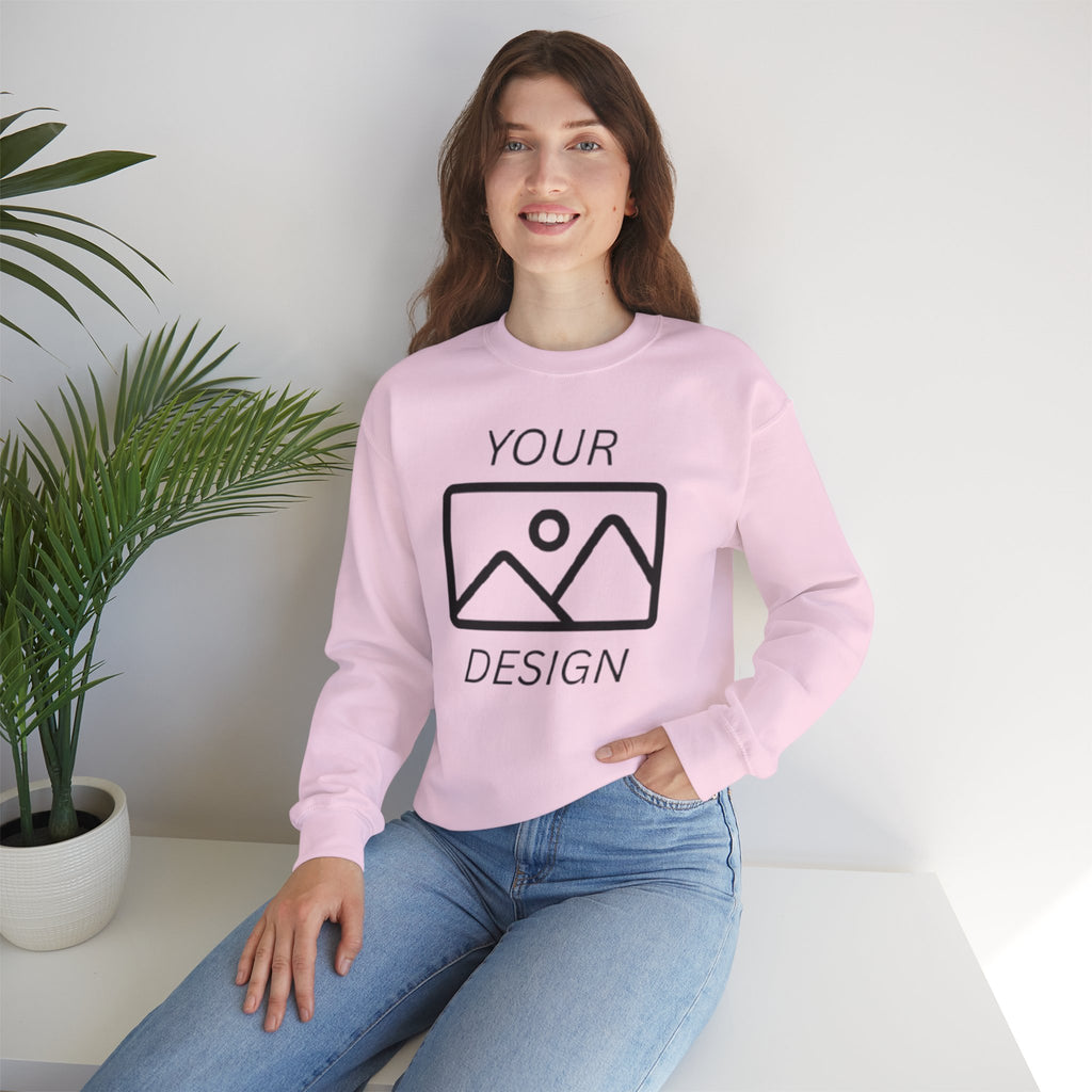 Crewneck Sweatshirt — Classic Blank Design Pullover