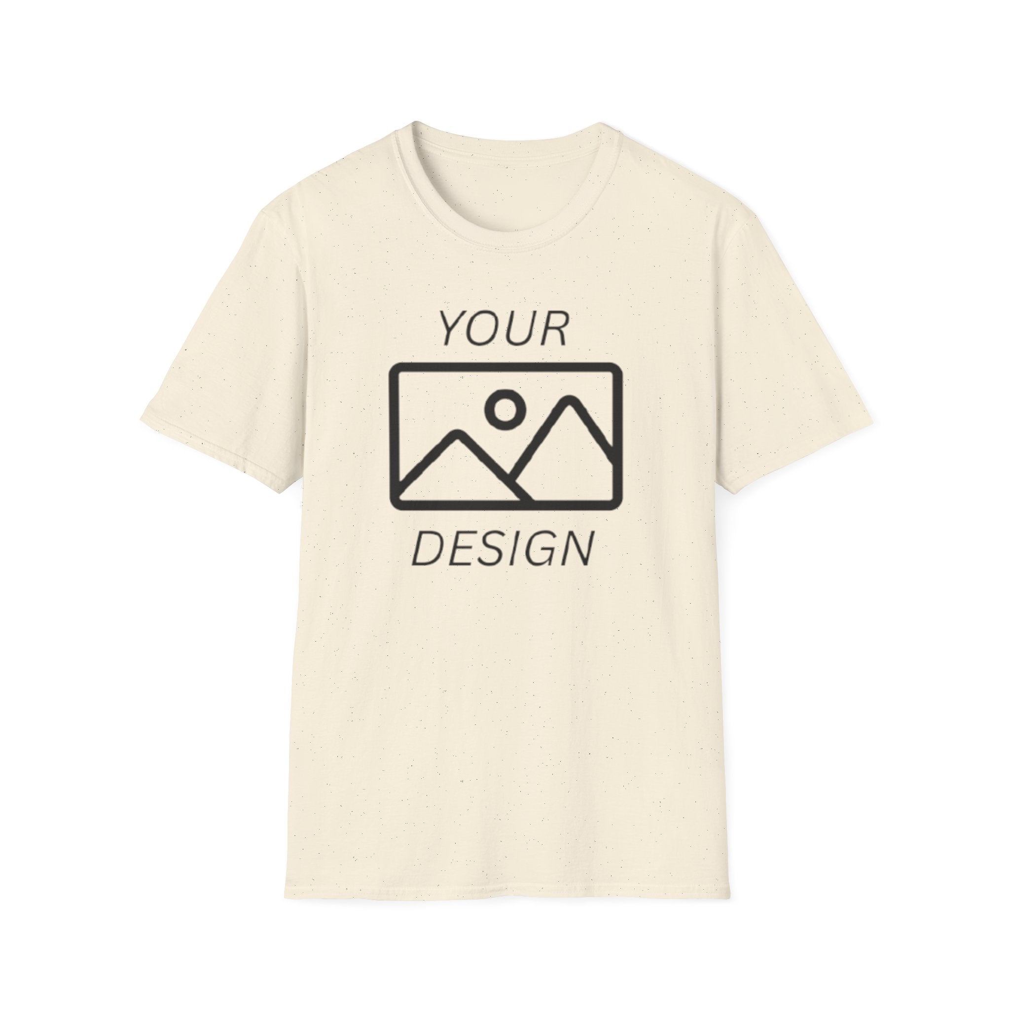 Blank Image Placeholder T-Shirt — Minimal Photo Mockup Graphic Tee