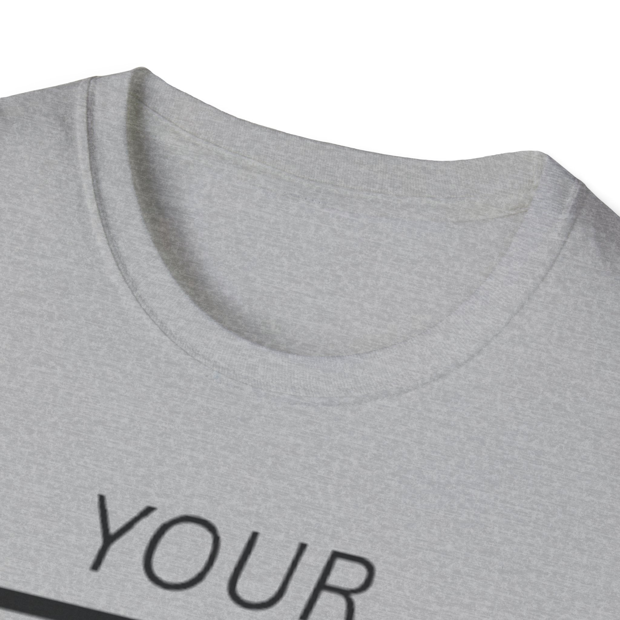 Blank Image Placeholder T-Shirt — Minimal Photo Mockup Graphic Tee