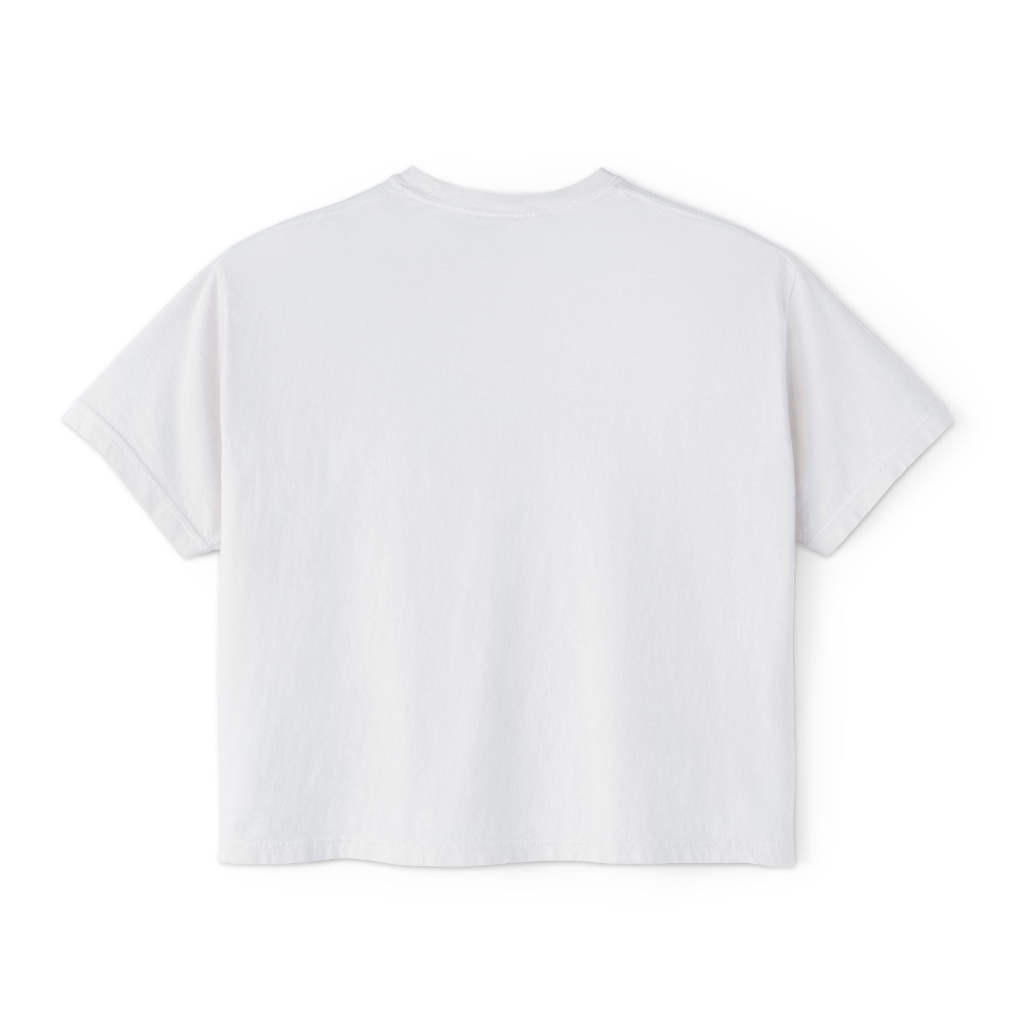Cute Brown-Haired Doll Graphic Tee — Women's Boxy T-Shirt