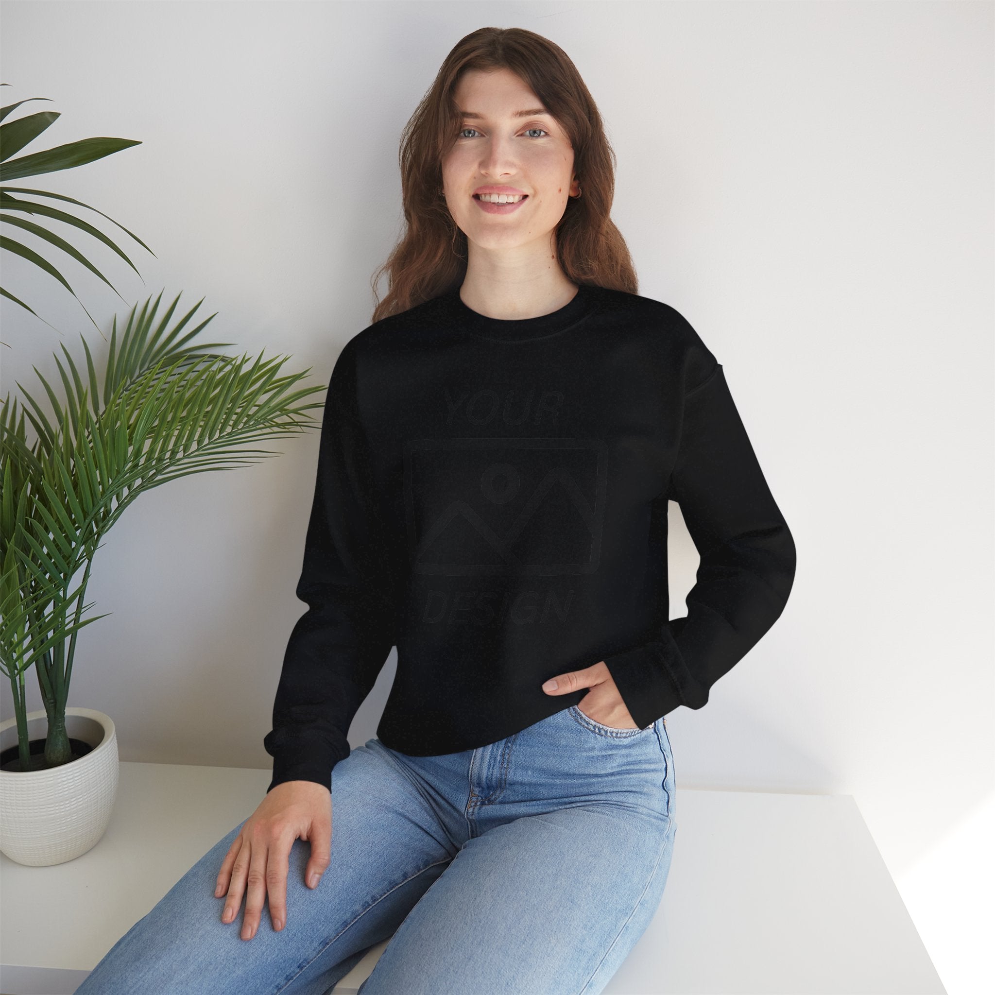 Crewneck Sweatshirt — Classic Blank Design Pullover