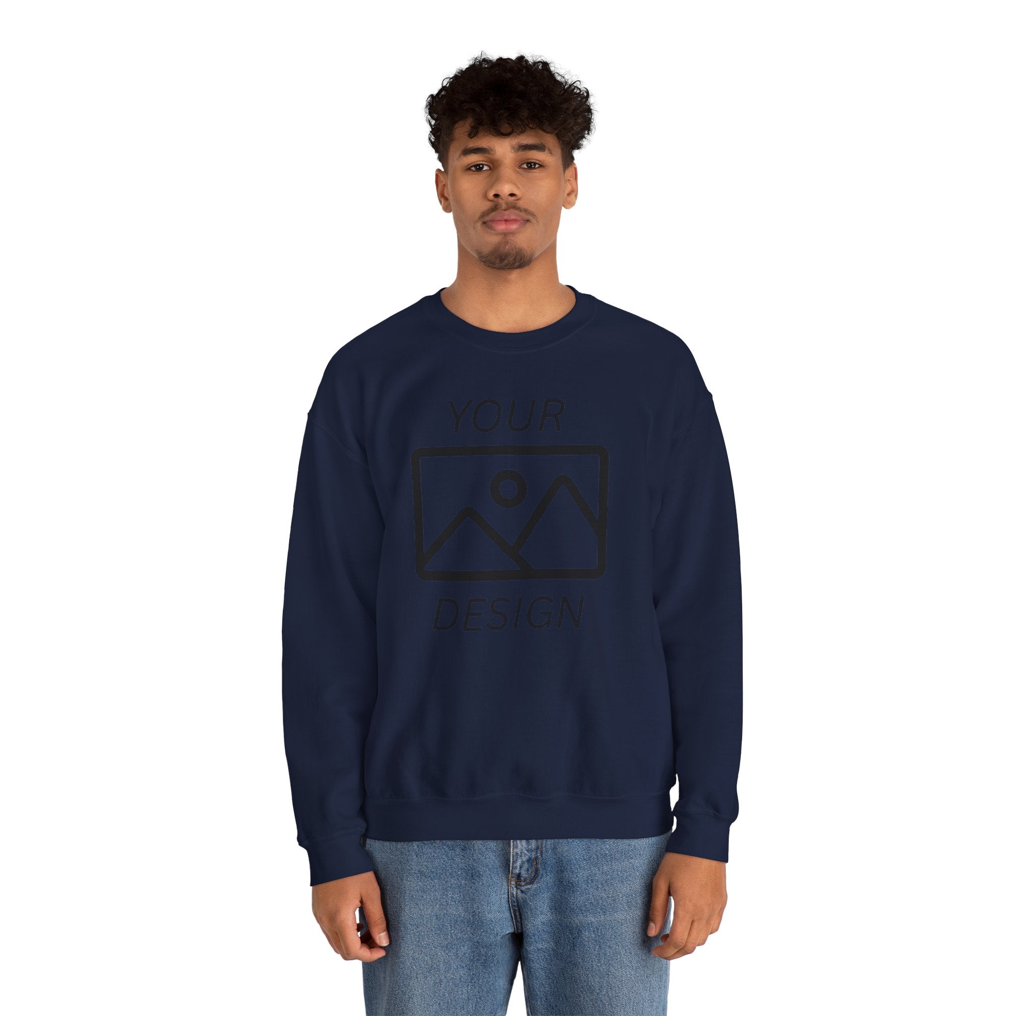 Crewneck Sweatshirt — Classic Blank Design Pullover